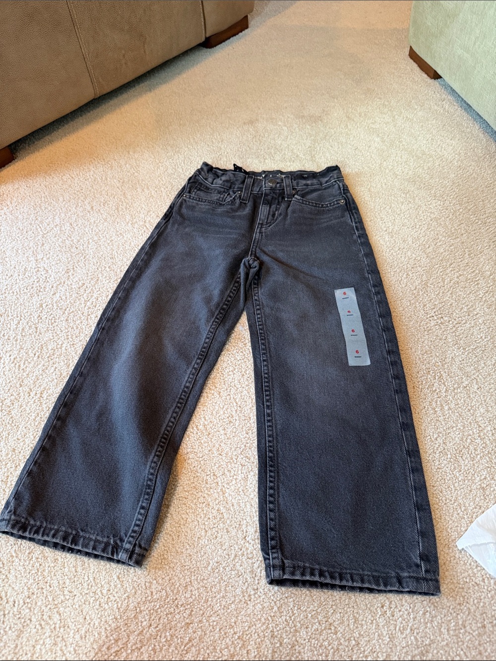Old Navy Black Wide Leg Kids Jeans